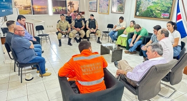 Prefeitura de Lagoa Formosa, Corpo de Bombeiros e Polícia Militar realizam reunião para tratar da segurança no Carnaval 2024