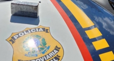 Patos de Minas - PRF apreende cerca de R$100 mil em cloridrato de cocaína na BR-365