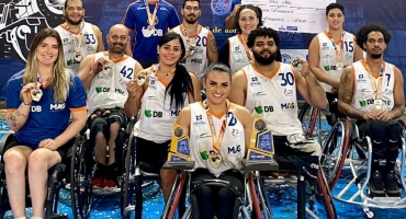 Equipe APP/UNIPAM de Basquete em Cadeira de Rodas é vice-campeã da “1ª Copa Araguari”