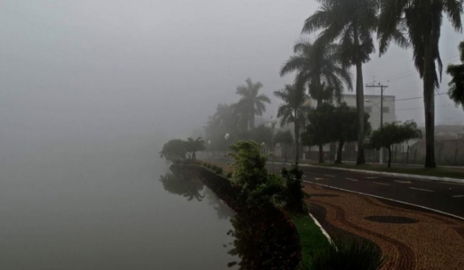 Avanço de frente fria intensifica queda de temperatura na cidade de Lagoa Formosa