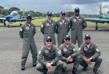 Aeronaves da Esquadrilha da Fumaça já estão em Patos de Minas para apresentação que acontece no próximo sábado; dia 28 