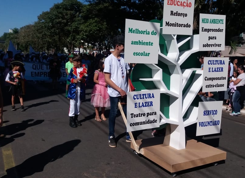 clique para ampliar Comemoração aos 126 de Patos de Minas tem desfile cívico cultural no centro da cidade