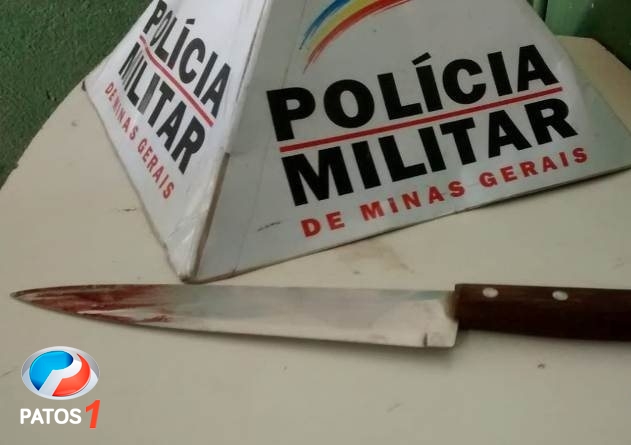 clique para ampliar Mulher esfaqueia amásio em Patos de Minas após crise de ciúmes