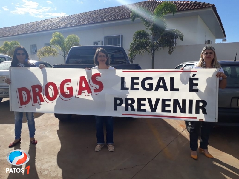Secretaria de Desenvolvimento Social e Secretaria de Saúde realizam ação de combate às drogas em Lagoa Formosa