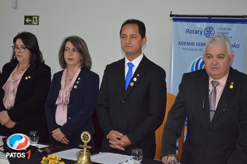 Rotary Club de Lagoa Formosa e Casa da Amizade empossam Conselho Diretor para o ano Rotário 2019/20