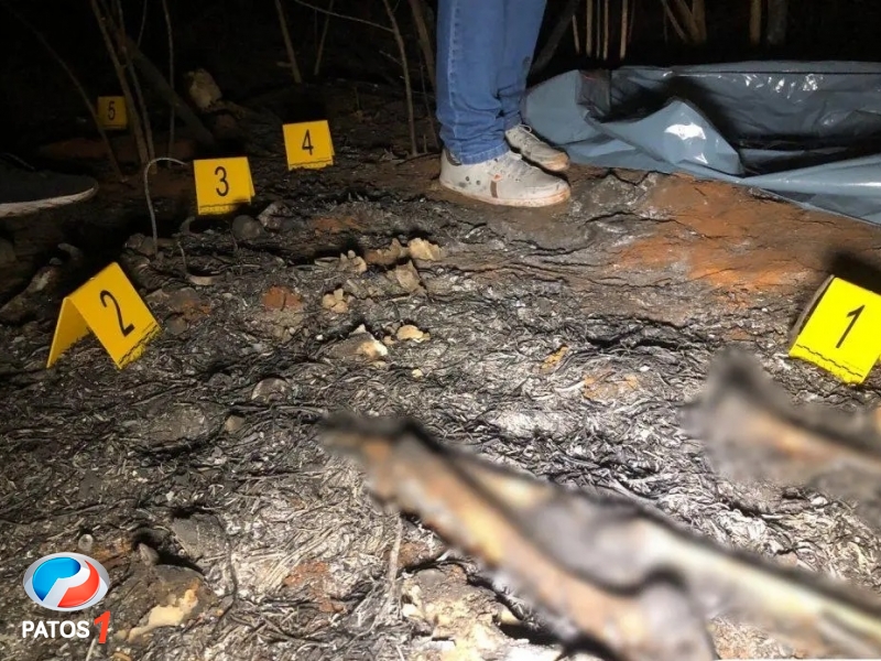 clique para ampliar Ossada humana é encontrada em área incendiada na Mata do Catingueiro em Patos de Minas
