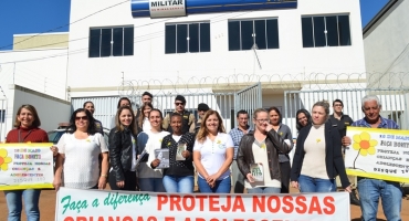 Secretaria de Desenvolvimento Social de Lagoa Formosa realizam blitz de conscientização sobre exploração sexual infantil