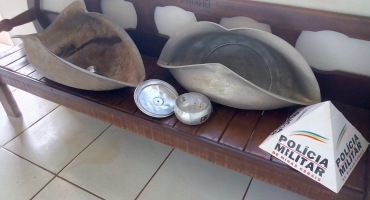 Lagoa Formosa: usuário de drogas é preso tentando vender produtos furtados em residência