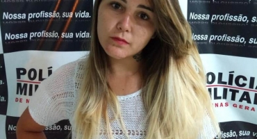 Suspeita de tráfico de drogas em Presidente Olegário é presa pela Polícia Militar Suspeita de tráfico de drogas em Presidente Olegário é presa pela Polícia Militar
