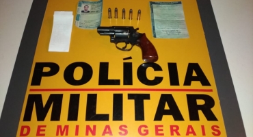 Empresário é detido na BR-354 próximo à Lagoa Formosa com arma de fogo e com sintomas de embriaguez