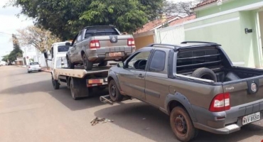 PM realiza apreensão de carro clonado na cidade de Carmo do Paranaíba