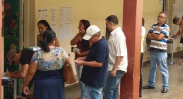 Votação segue tranquila nesse 2º turno das eleições em Patos de Minas Votação segue tranquila nesse 2º turno das eleições em Patos de Minas