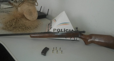 Pescadores são detidos com arma de fogo e rede no município de Lagoa Formosa Pescadores são detidos com arma de fogo e rede no município de Lagoa Formosa