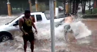 Temporal volta a castigar cidade de Patos de Minas Temporal volta a castigar cidade de Patos de Minas