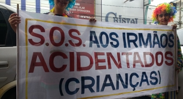 Grupo solidário promove campanha para ajudar crianças vítimas de grave acidente Grupo solidário promove campanha para ajudar crianças vítimas de grave acidente