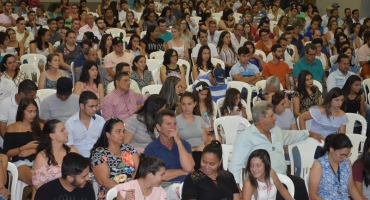 Lagoenses participam de palestra com Gilclér Regina no Lagoa Tênis Clube