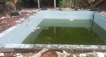 Criadouro de Aedes Aegypti é descoberto pela Polícia Ambiental no Nossa Senhora Aparecida Criadouro de Aedes Aegypti é descoberto pela Polícia Ambiental no Nossa Senhora Aparecida