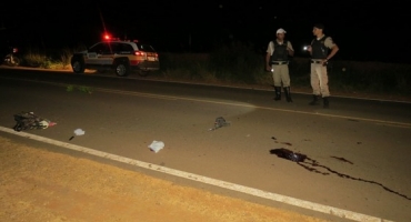 Ciclista é atropelado na estrada dos Soares e morre a caminho do hospital em Carmo do Paranaíba