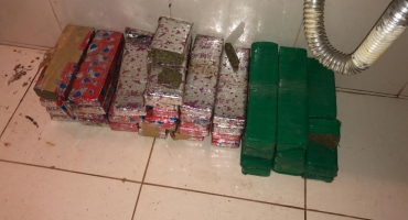 PC de Patos de Minas apreende aproximadamente 100 quilos de maconha no Bairro Bela Vista