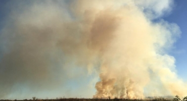 Incêndio de grandes proporções assusta moradores de Rio Paranaíba neste domingo Incêndio de grandes proporções assusta moradores de Rio Paranaíba neste domingo