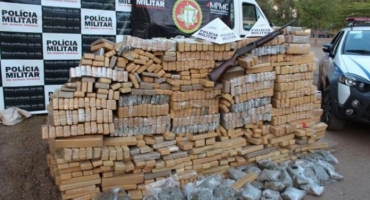 Operação apreende mais de 1,7 tonelada de maconha em Paracatu