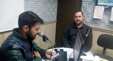 Presidente da Câmara Municipal de Lagoa Formosa concede entrevista na rádio Vitoriosa 