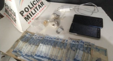 Polícia Militar de Lagoa Formosa prende suspeito de tráfico e apreende maconha e crack 