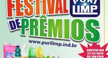 Purilimp realiza Festival de Prêmios e presenteia consumidores com vários brindes Purilimp realiza Festival de Prêmios e presenteia consumidores com vários brindes