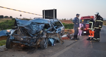 Motorista de Carmo do Paranaíba morre em acidente na BR-354 Próximo a Lagoa Formosa 