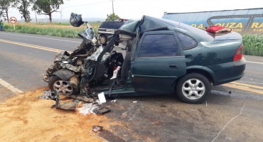 Homem de 42 anos morre em acidente na BR-365 próximo à Patrocínio