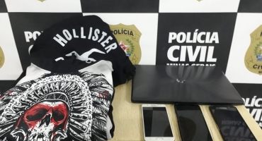 Polícia Civil de Carmo do Paranaíba apreende menor e prende adulto em ocorrência de extorsão sexual 
