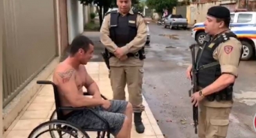 GPMOR: policiais de Patos de Minas homenageiam colega vítima de acidente durante serviço