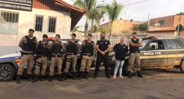 Operação conjunta das polícias Civil e Militar prende foragido da justiça no município de Rio Paranaíba