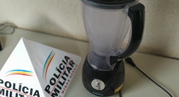 Mãe é obrigada a entregar arroz, feijão e liquidificador para filho trocar em drogas em Carmo do Paranaíba