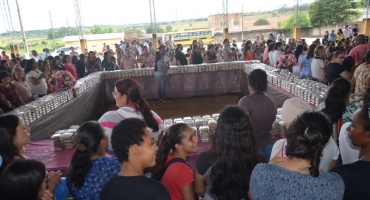 Lagoa Formosa completa 57 anos de emancipação com bolo de aniversário e entrega de Comenda 