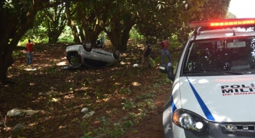 Motorista embriagado provoca grave acidente na BR-354 no município de Lagoa Formosa