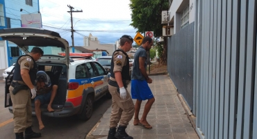 Ladrões cometem furtos em escola estadual de Lagoa Formosa e acabam detidos
