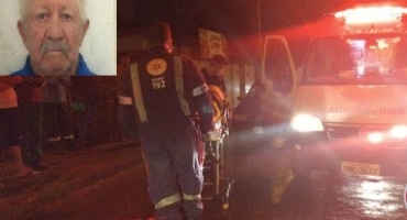 Idoso atropelado na Rua São Geraldo em Patos de Minas não resiste e morre no hospital