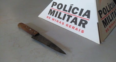 Lagoa Formosa: homem de 42 anos esfaqueia namorada no Bairro Nossa Senhora do Rosário