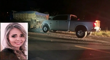 Mulher de Carmo do Paranaíba morre durante acidente de transito na BR-365 próximo a Uberlândia