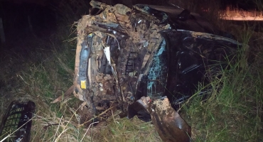 Motorista fica ferido em acidente na MG-230 em Serra do Salitre
