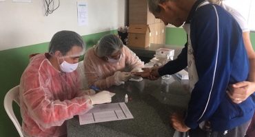 Secretaria de Saúde de Lagoa Formosa realiza teste para COVID-19 nos internos da Casa de Repouso Secretaria de Saúde de Lagoa Formosa realiza teste para COVID-19 nos internos da Casa de Repouso