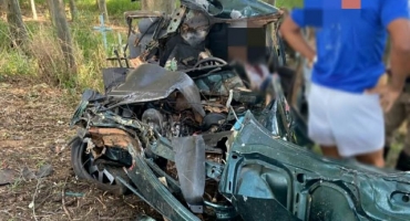 Milagre: motorista escapa com vida de grave acidente na cidade de Carmo do Paranaíba 