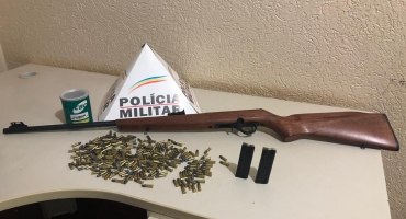 Funcionário de fazenda usa arma de fogo do patrão para afugentar ladrões, mas acaba detido por porte ilegal