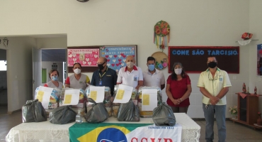 Agência do Banco do Brasil de Lagoa Formosa realiza doação de 100 cestas básicas Agência do Banco do Brasil de Lagoa Formosa realiza doação de 100 cestas básicas