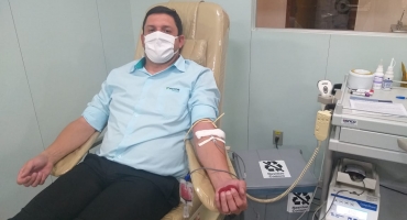 Sicoob Credipatos se une a outras cooperativas para realização da Campanha Voluntário Sangue Bom Sicoob Credipatos se une a outras cooperativas para realização da Campanha Voluntário Sangue Bom