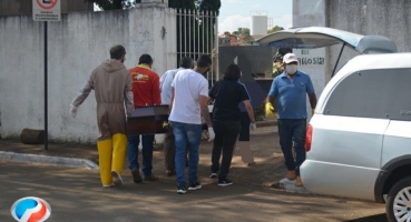 Corpo de idosa de Lagoa Formosa que faleceu com suspeita de COVID-19 é sepultado Corpo de idosa de Lagoa Formosa que faleceu com suspeita de COVID-19 é sepultado