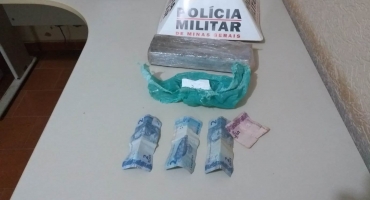 PM prende suspeita de tráfico e apreende cocaína e maconha no município de Rio Paranaíba
