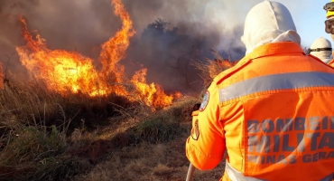 Corpo de Bombeiros alerta proprietários rurais quanto a importância da prevenção contras as queimadas 