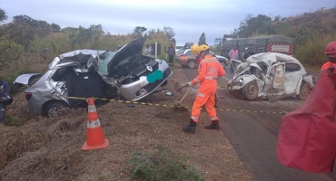 Três pessoas morrem em acidente na BR-354 entre São Gotardo e Campos Altos 